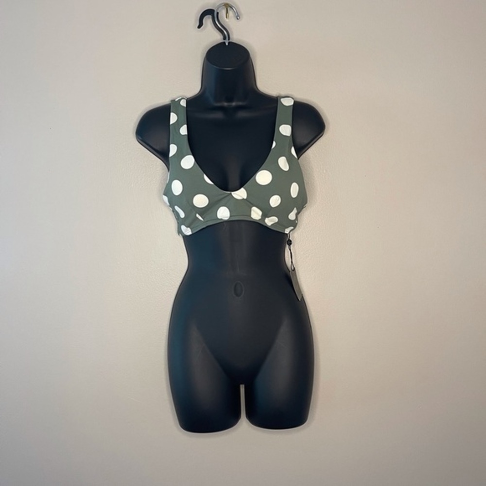 Sunnlabswim polka dot swim top
